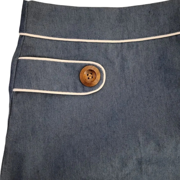 MISSLOOK Plus-size Women's Cotton Stretch A-line Skirt - Picture 3 of 5